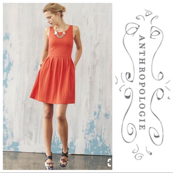 Anthropologie Dresses & Skirts - 🎉HP🎉 Deletta Torchon Embossed Ponte Dress